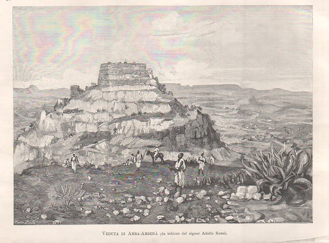 Veduta di Amba-Amberà