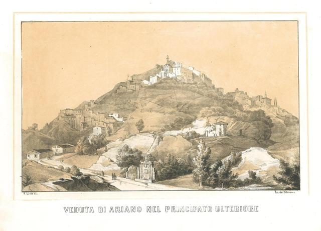 Veduta di Ariano nel Principato Ulteriore