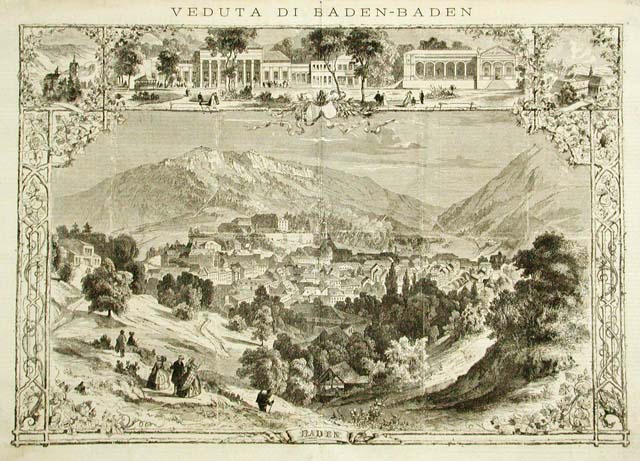 Veduta di Baden - Baden