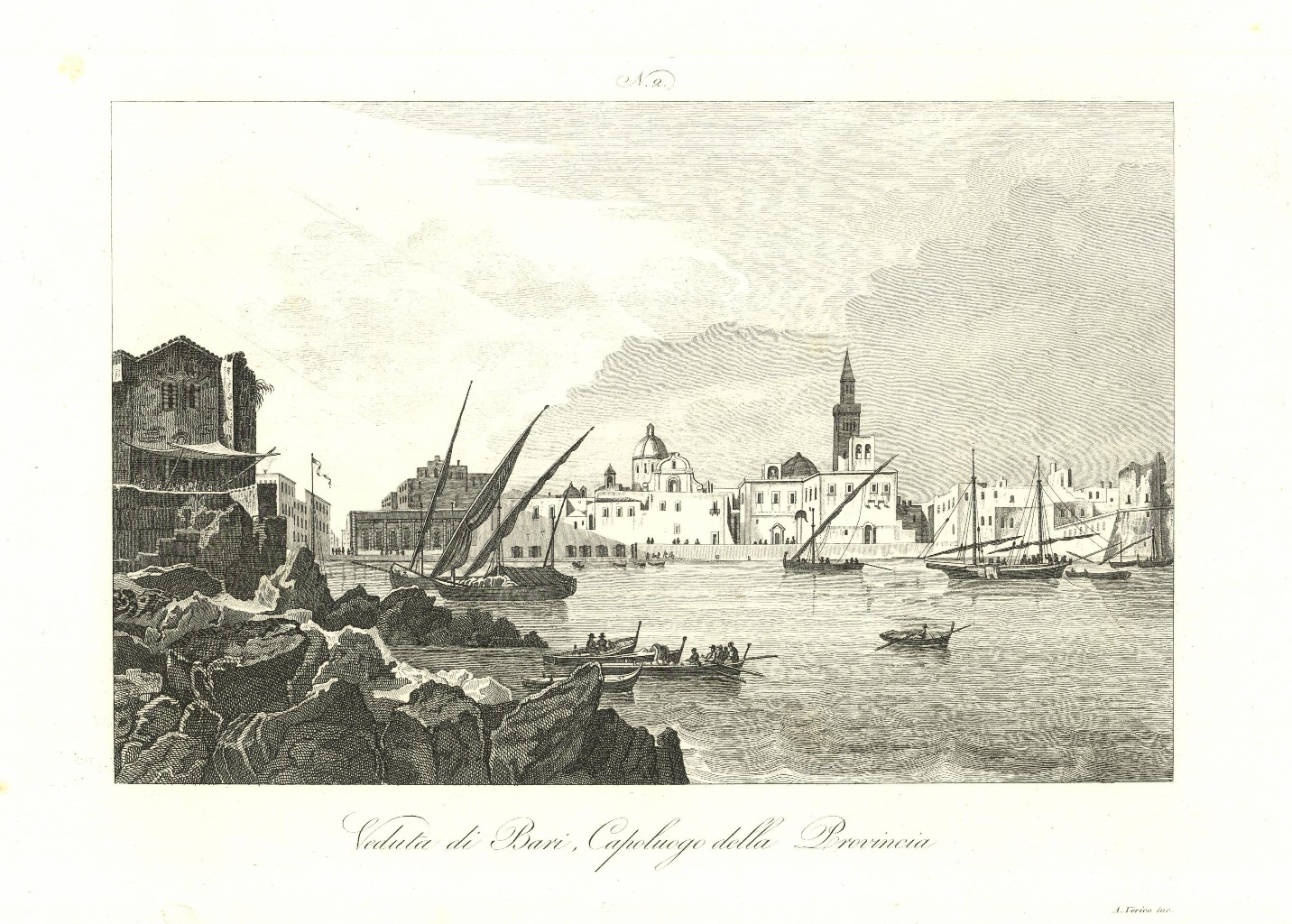 Veduta di Bari, Capoluogo della Provincia