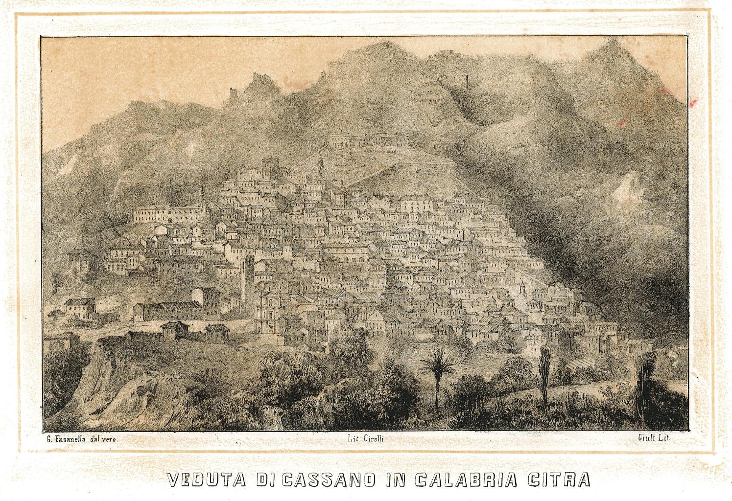 Veduta di Cassano in Calabria Citra