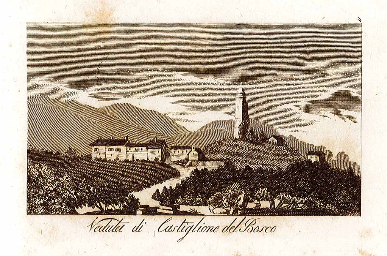 Veduta di Castiglione del Bosco