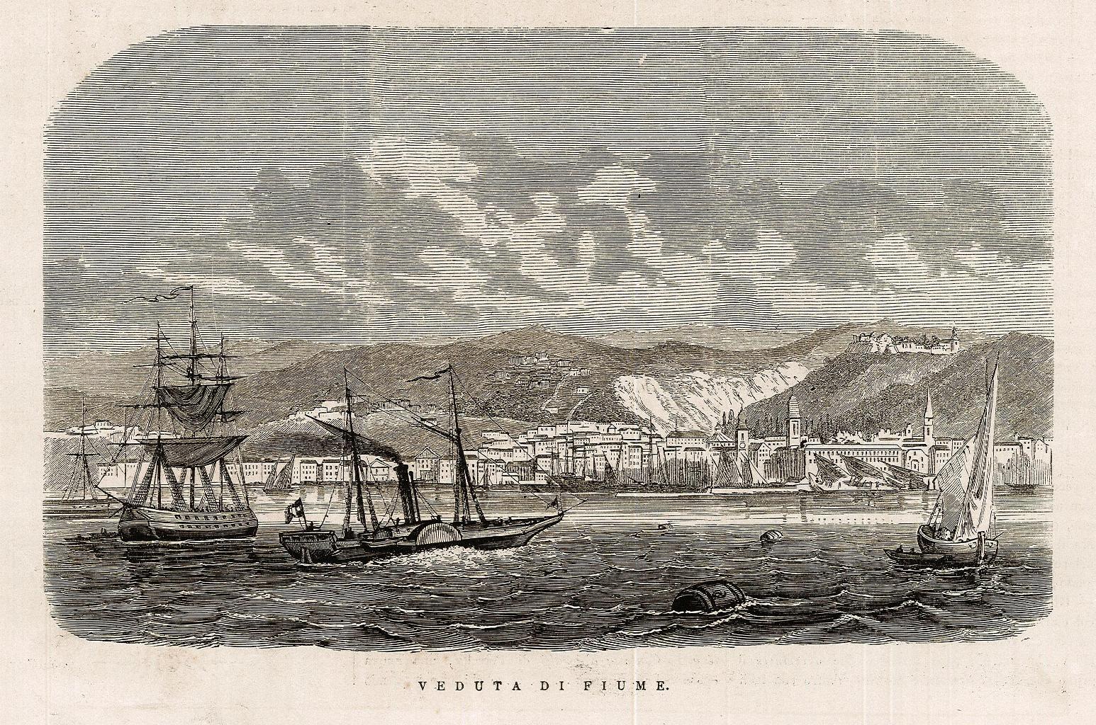 Veduta di Fiume