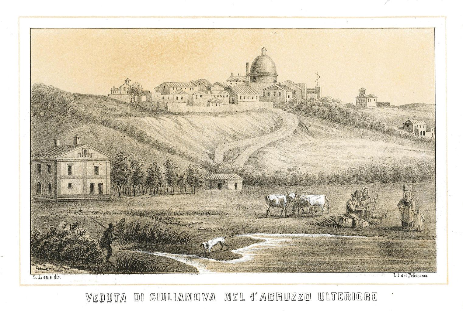 Veduta di Giulianova nell' Abruzzo Ulteriore