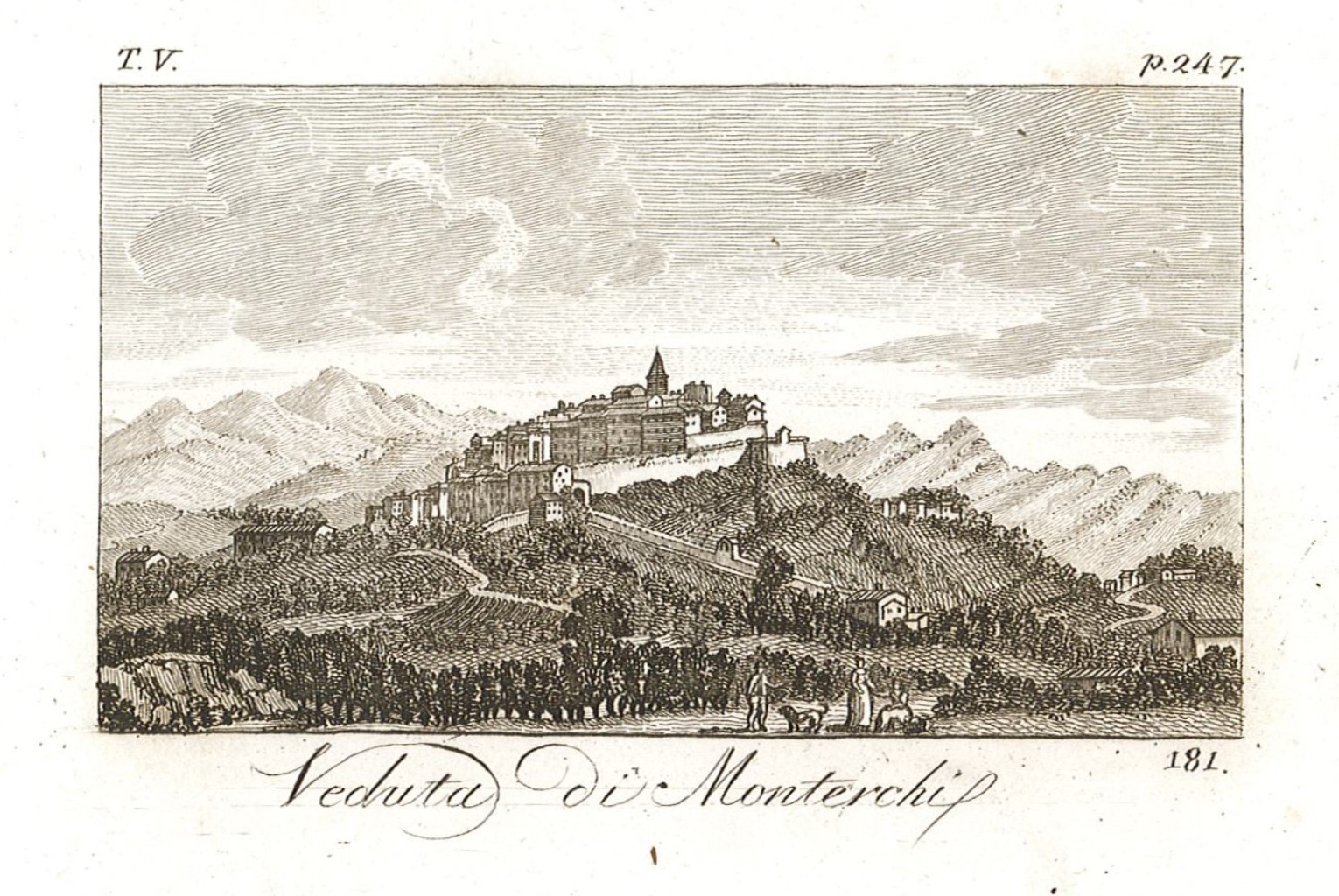 Veduta di Monterchi