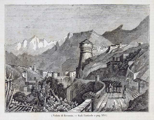 Veduta di Rovereto