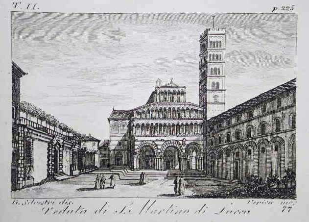 Veduta di S.Martino di Lucca