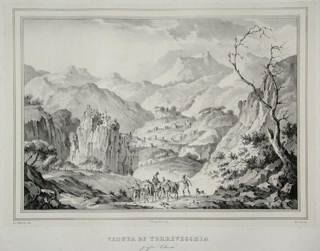 Veduta in Torrevecchia / presso Chieti