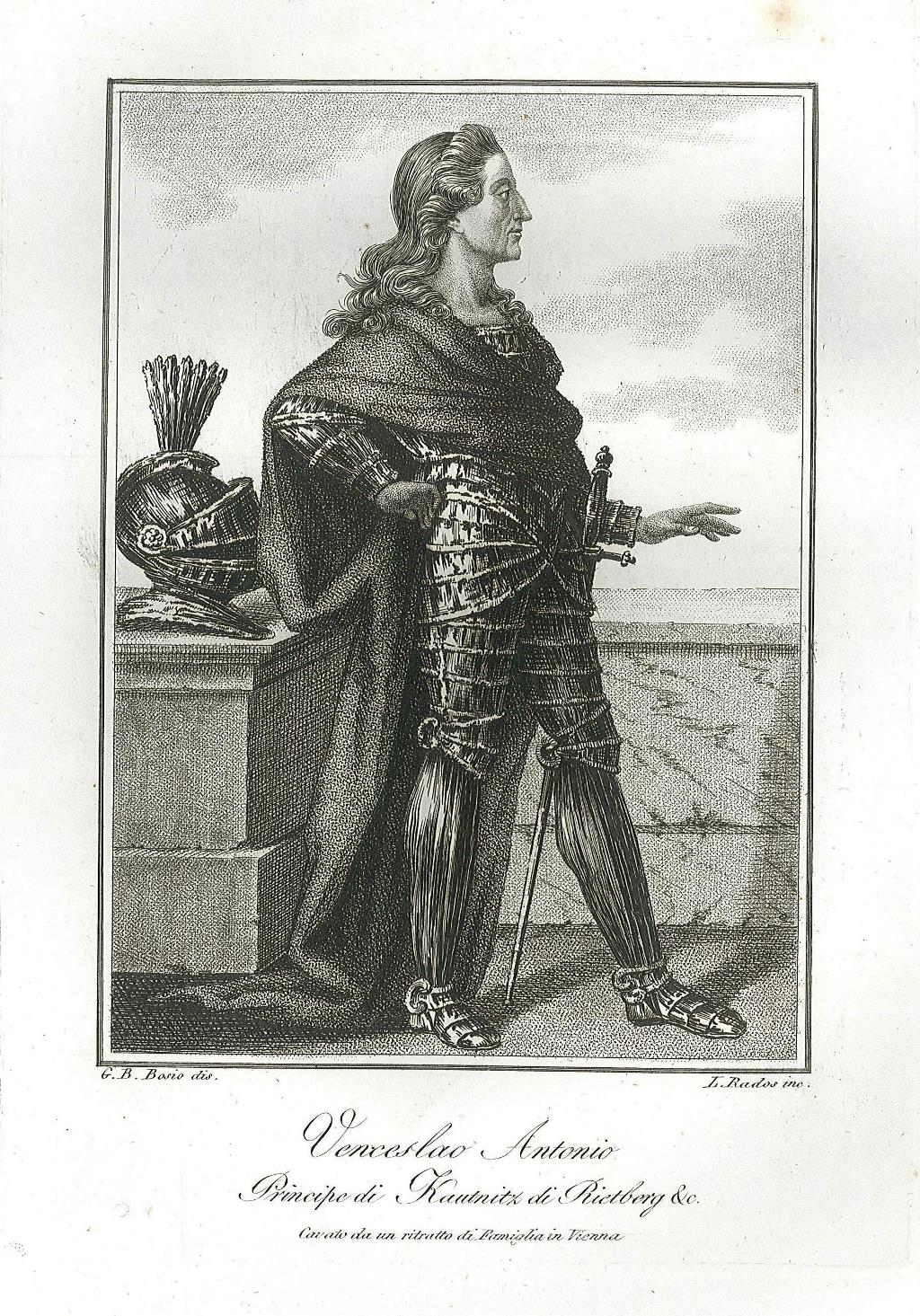 Venceslao Antonio Principe di Kautnitz di Rietberg &c.
