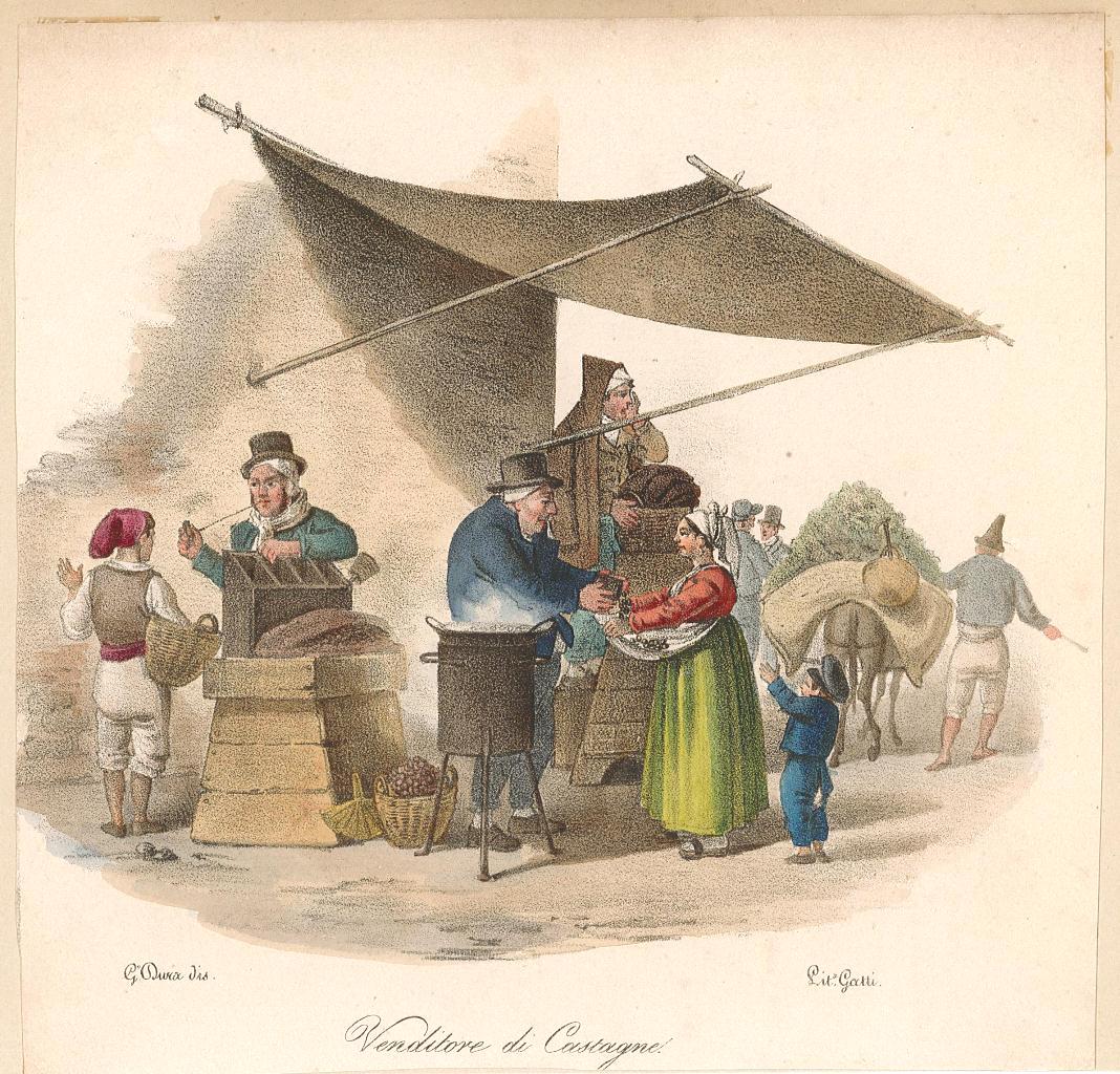 Venditore di Castagne