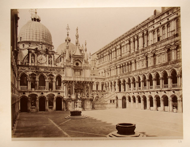 Venezia Cortile del Palazzo ducale