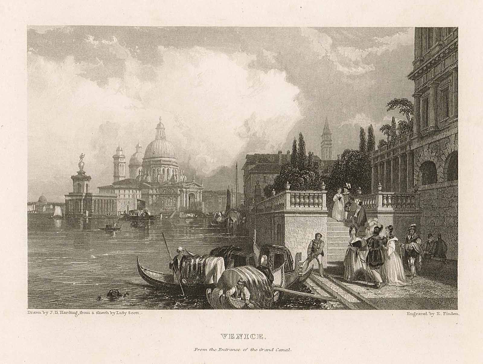 Venice, Entrance to Grand Canal