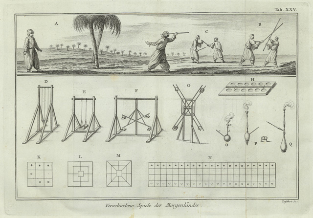 Verschiedene spiele dder Morgenlander