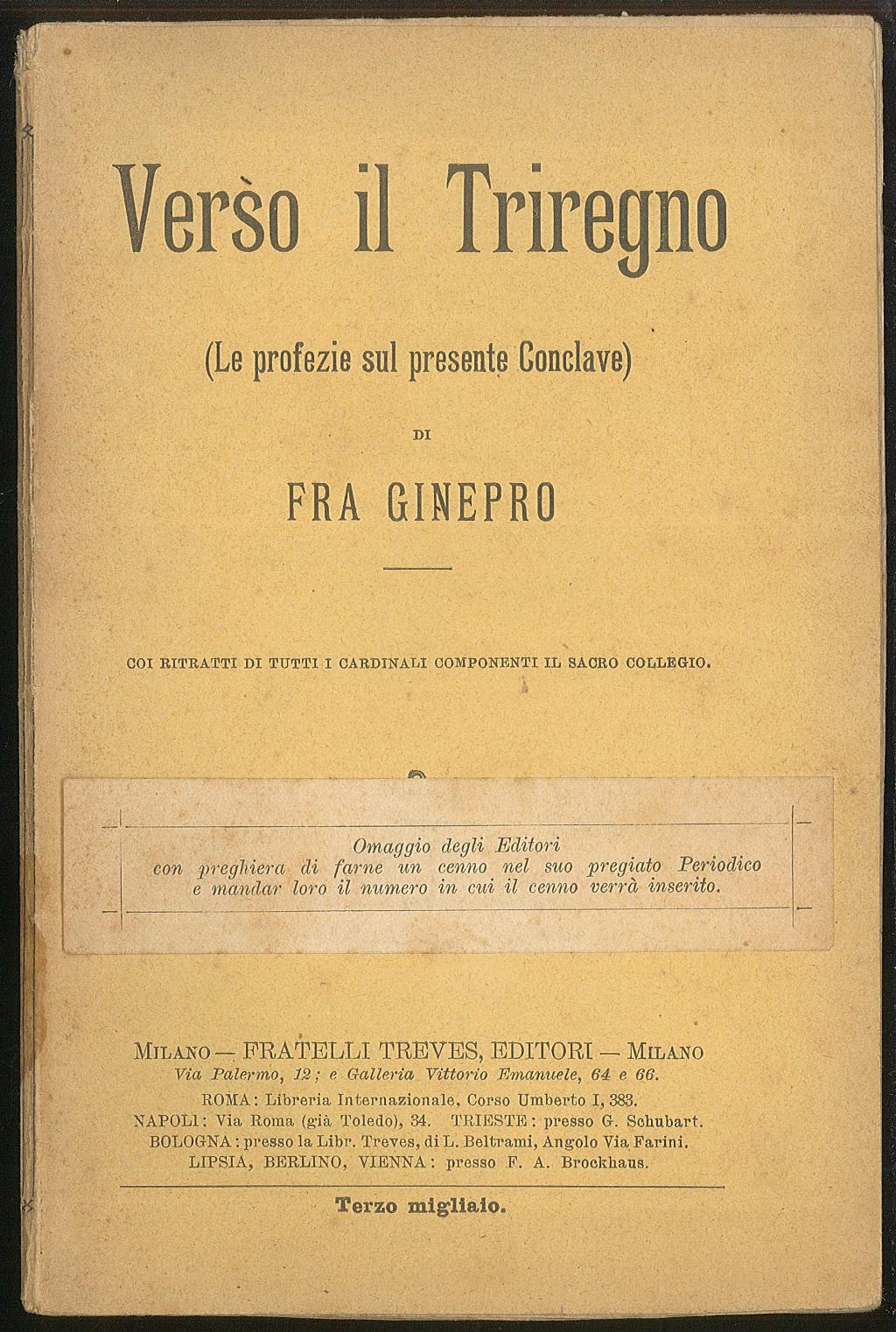 Verso il Triregno (Le profezie sul presente Conclave)