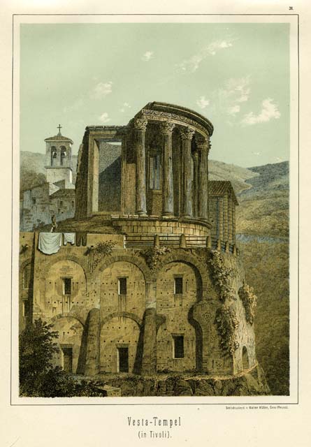 Vesta - Tempel / (in Tivoli)