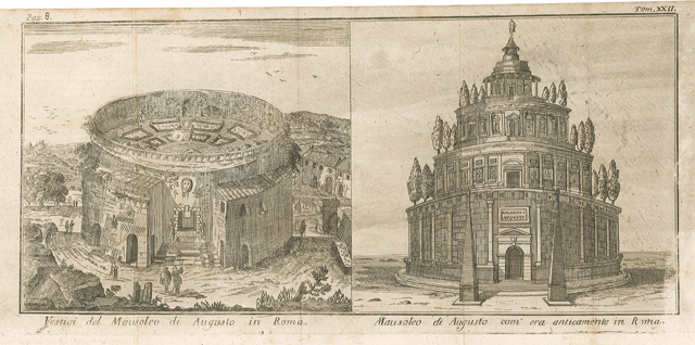 Vestigi del Mausoleo di Augusto in Roma - Mausoleo di …
