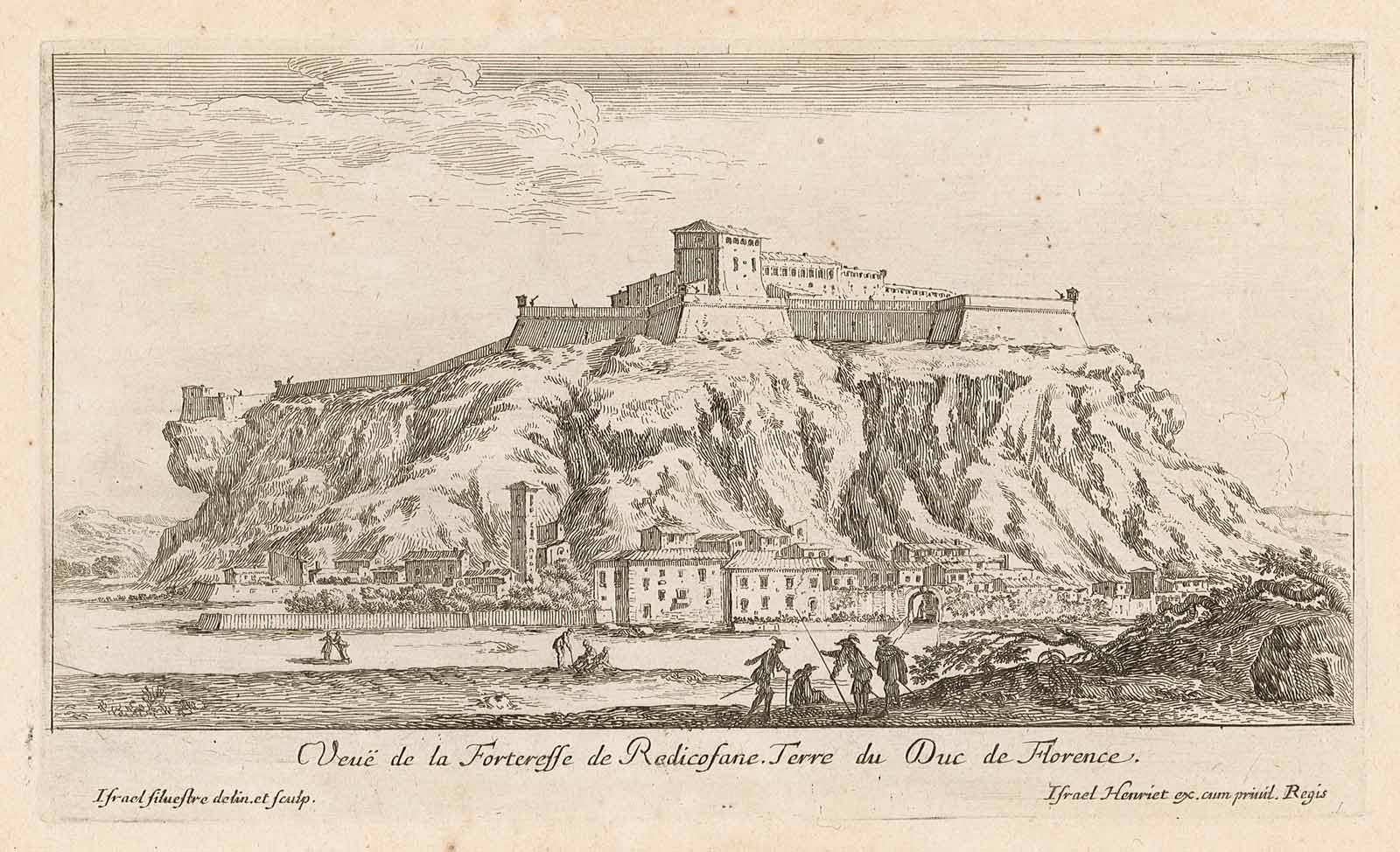 Veue de la Forteresse de Radicofane. Terre du Duc de …