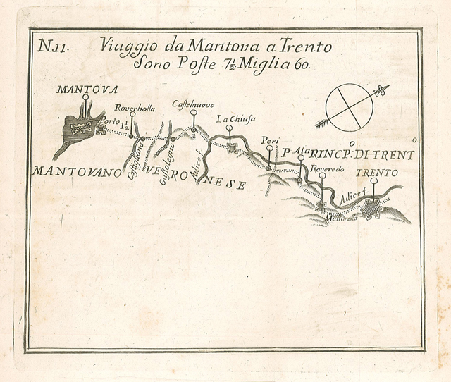 Viaggio da Mantova a Trento