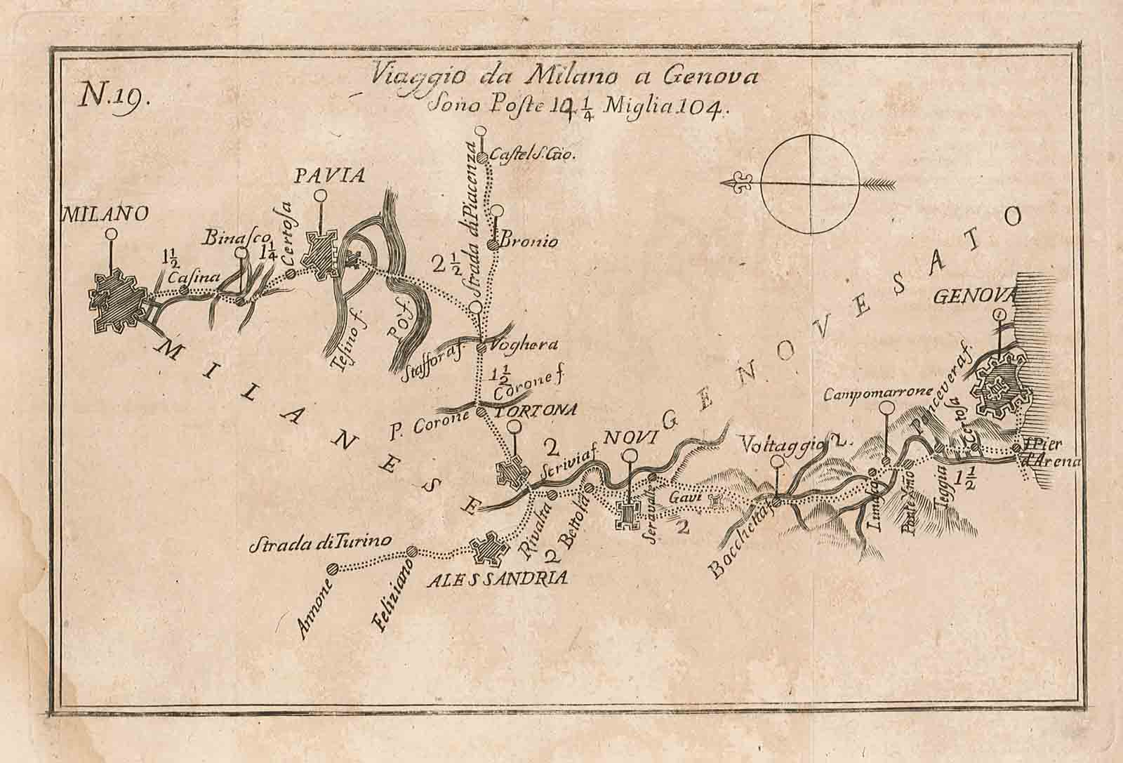Viaggio da Milano a Genova