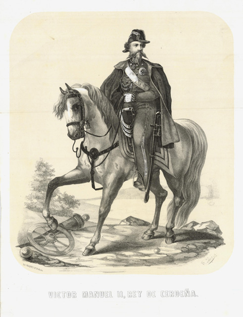 Victor Manuel II°, Rey de Cerdena