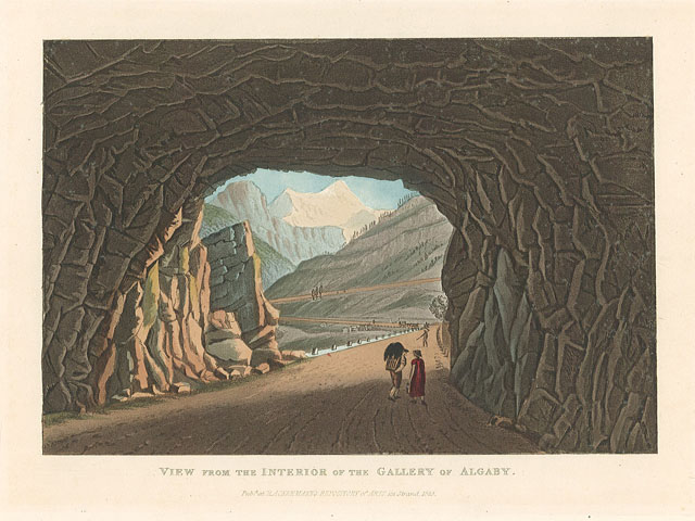 View from the interior of the Gallery of Algaby