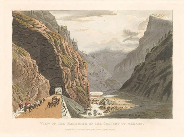 View of the exterior of the Gallery of Algaby