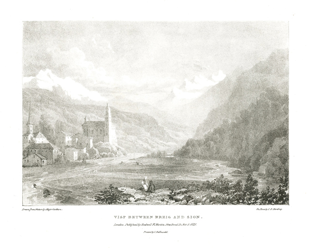 Visp between Breig and Sion