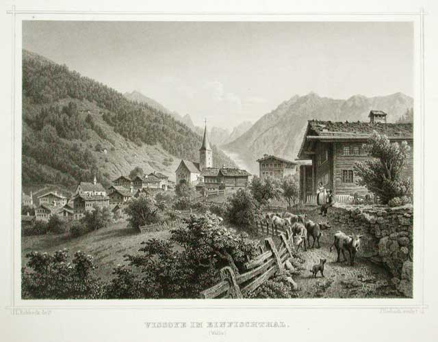 Vissoye in Einfischthal