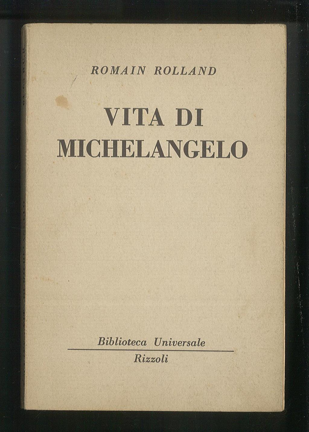 Vita di Michelangelo