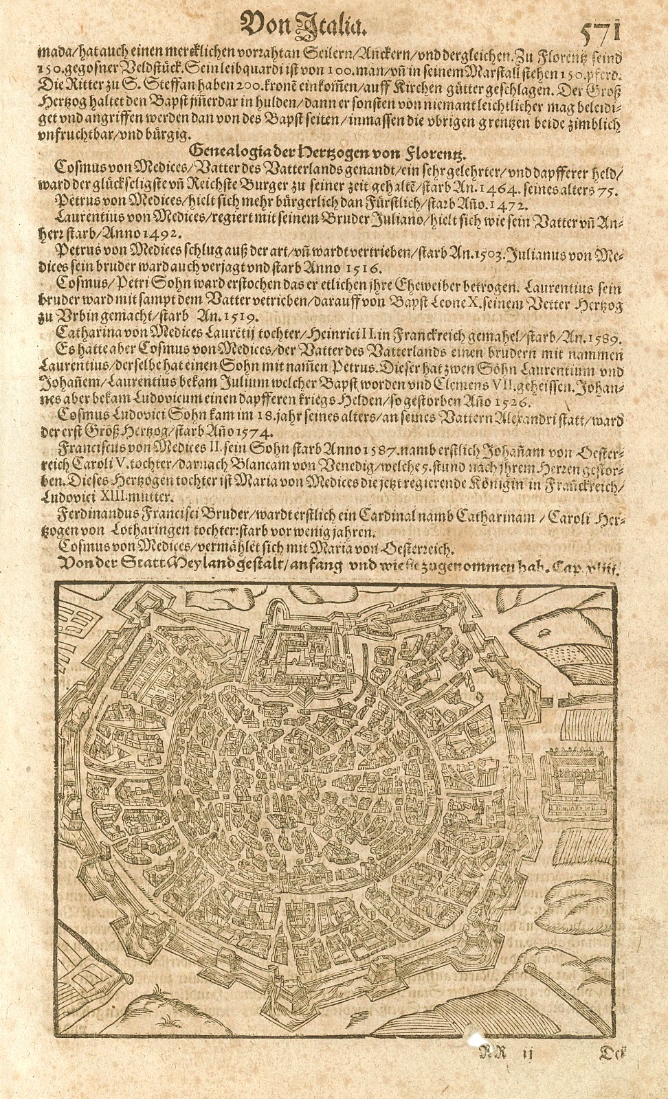 Von der Statt Meyland.