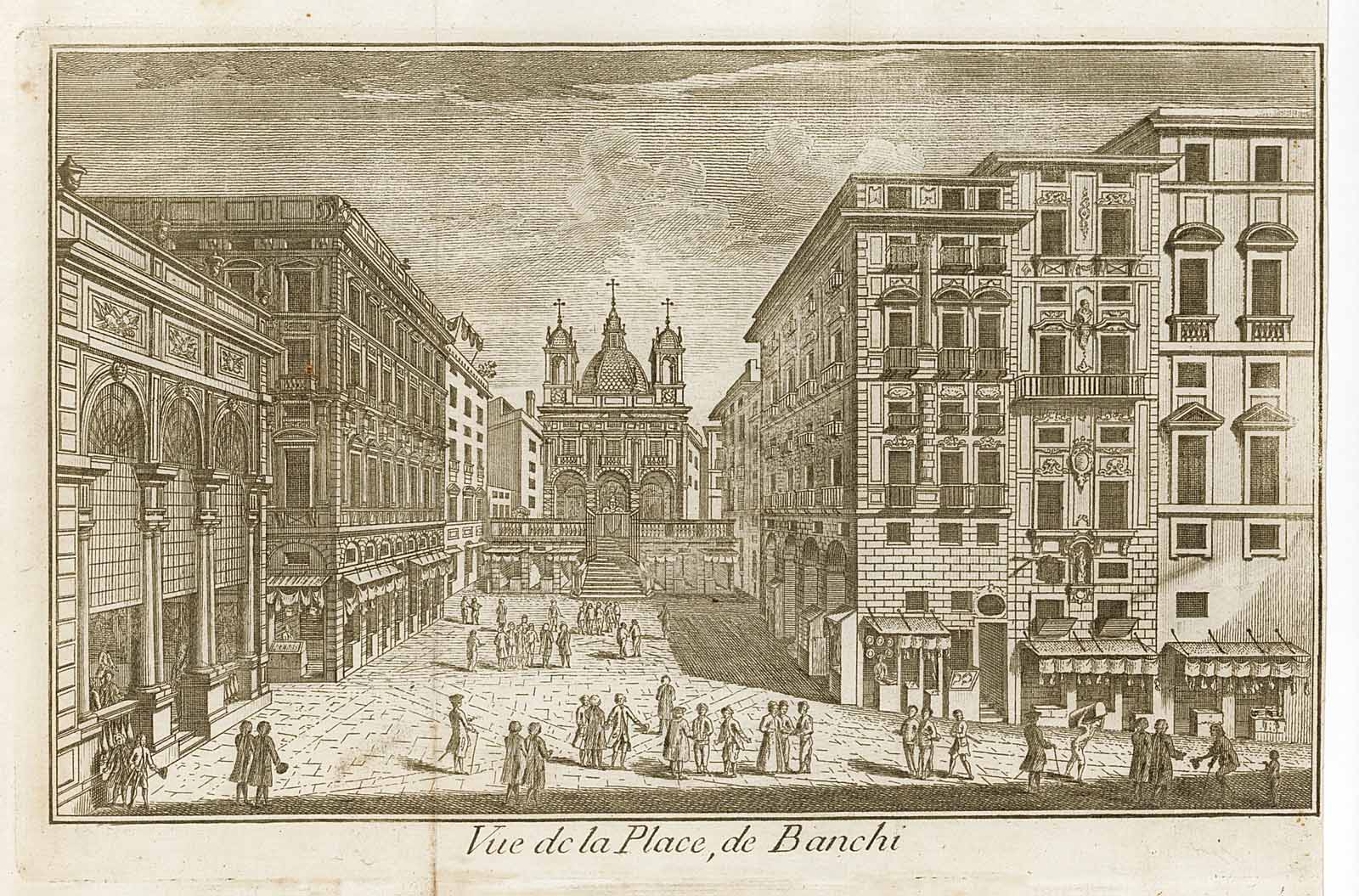 Vue de la Place de Banchi