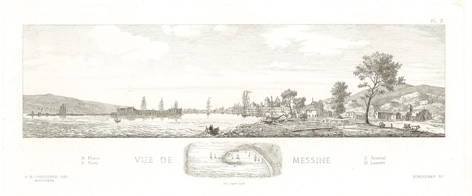 Vue de Messine