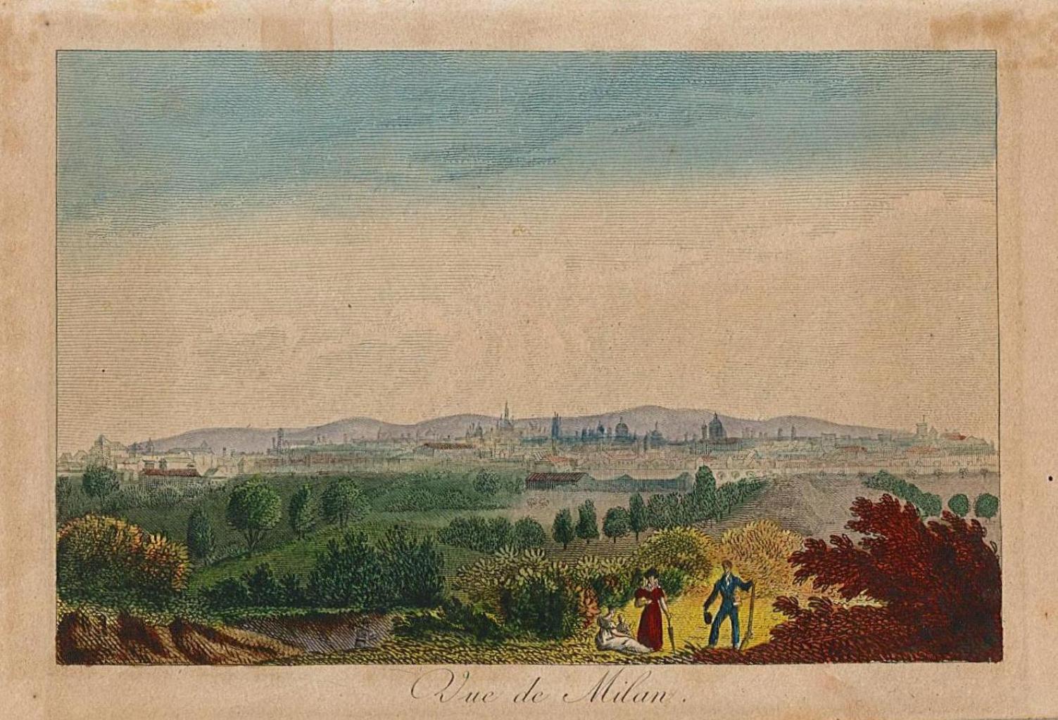 Vue de Milan
