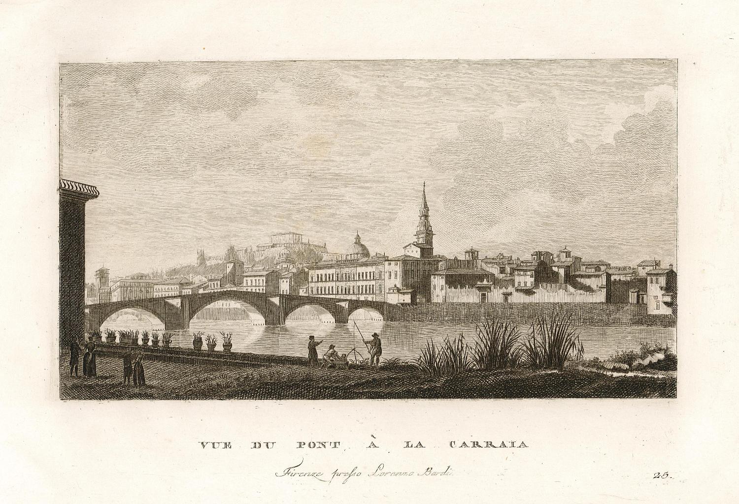 Vue du Pont à la Carraia