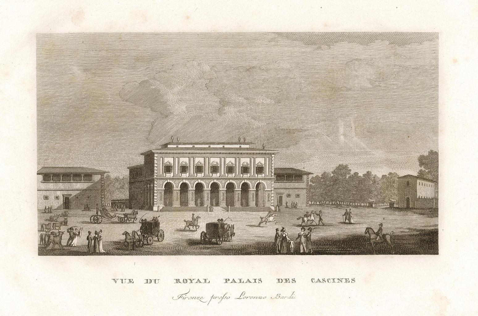 Vue du Royal Palais des Cascines
