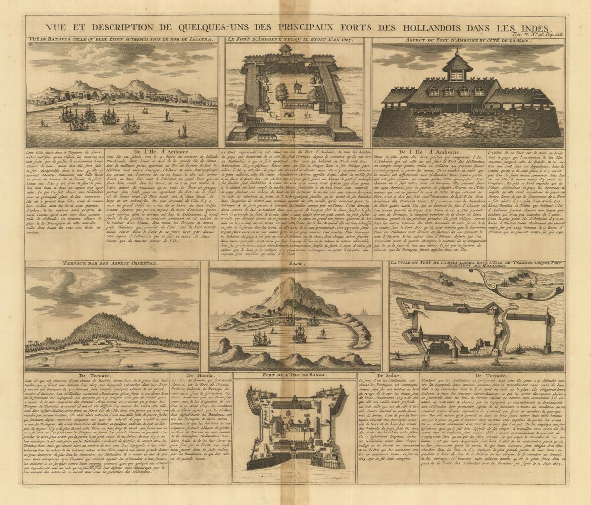 Vue et description de Quelques Uns principaux forts des dans …