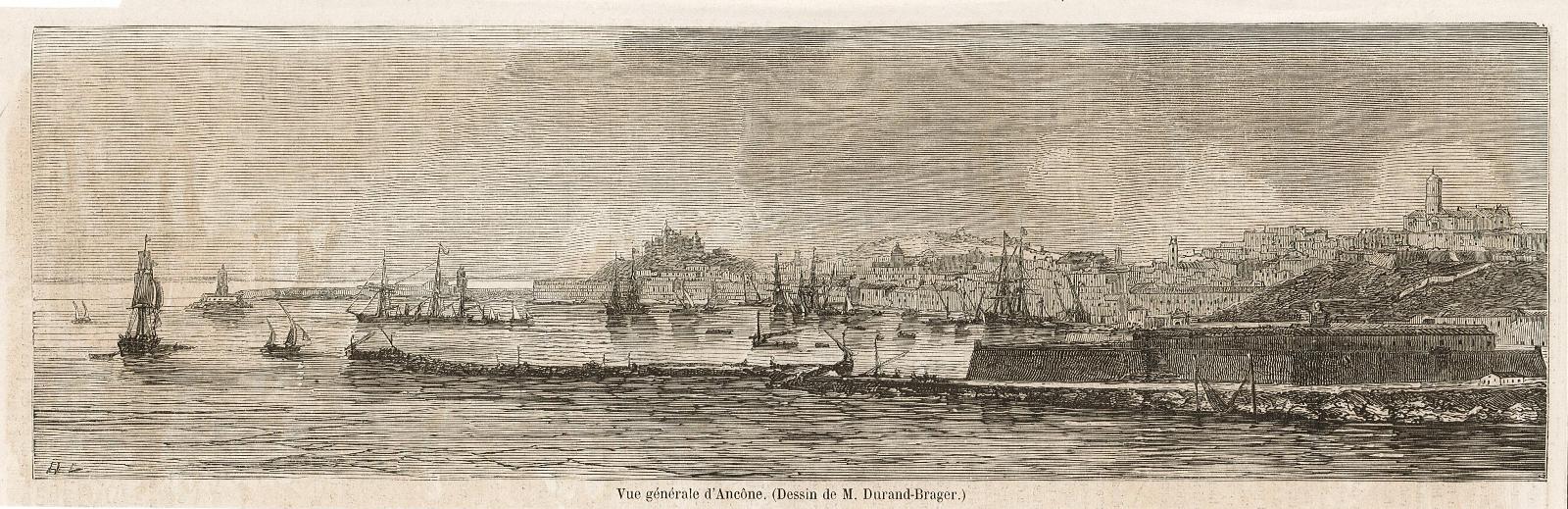 Vue générale d'Ancone