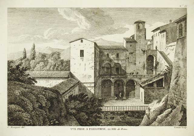 Vue prise a Palestrine 22 mille de Rome