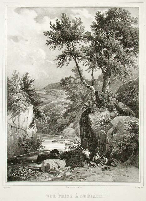 Vue prise à Subiaco