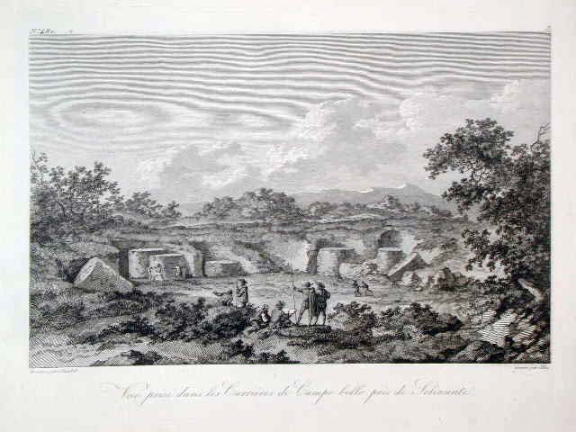 Vue prise dans le Carriéres de Campo Bello près de …