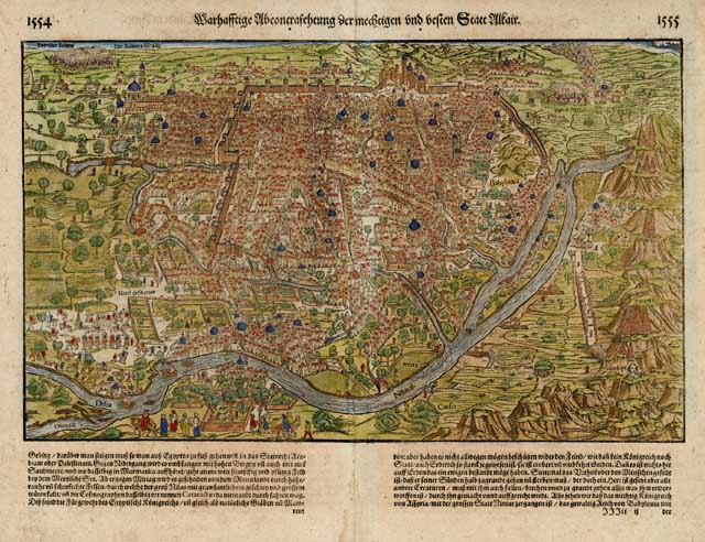 Warhafftige Abcontrafehtum der mechtigen und besten Statt Alkair