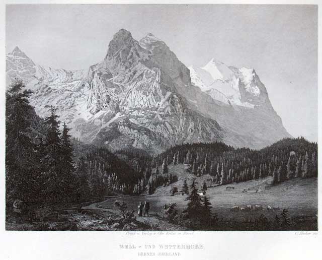 Well und Wetterhorn - Berner Oberland