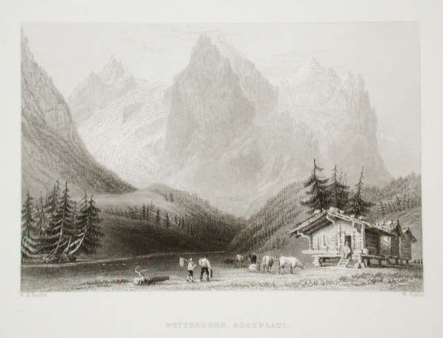 Wetterhorn, Rosenlaui.