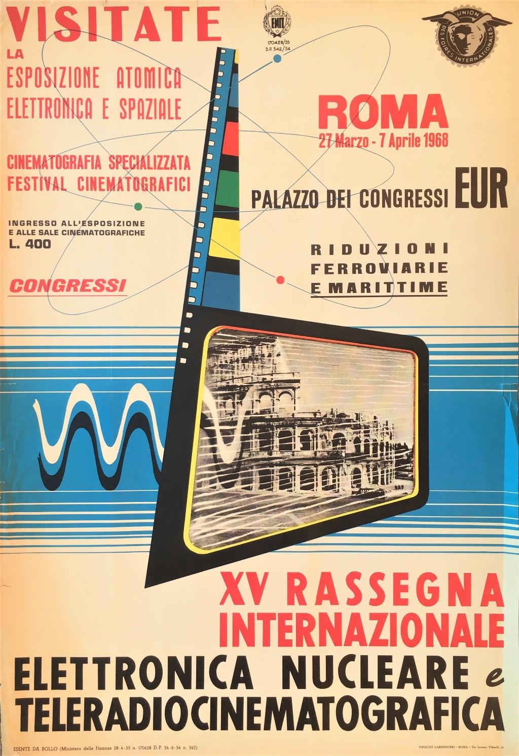 XV Rassegna Internazionale Elettronica Nucleare Teleradiocinematografica