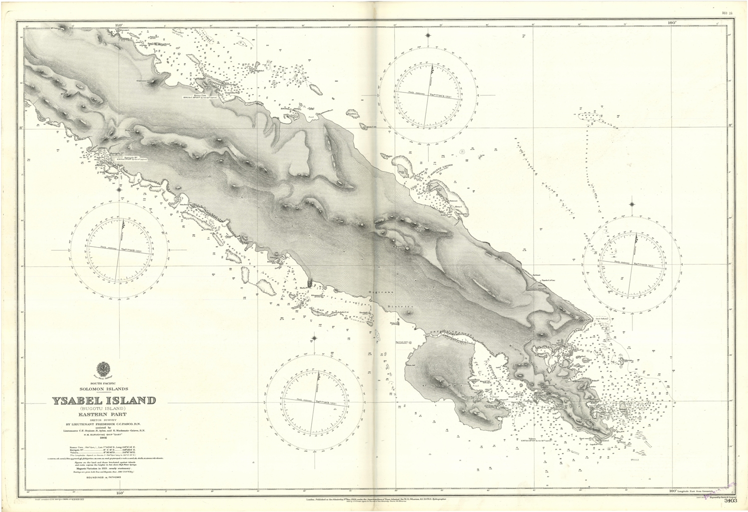 Ysabel Island (Bugotu Island) Eastern part