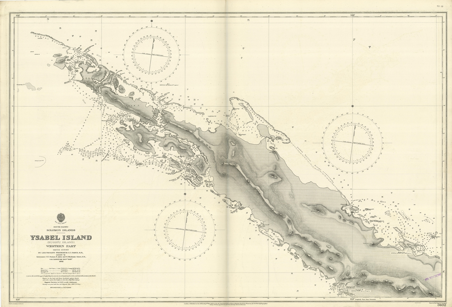 Ysabel Island (Bugotu Island) Western part