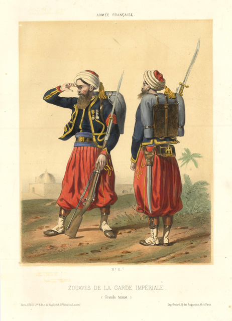 Zouaves de la Garde Impériale (Grande tenue.)