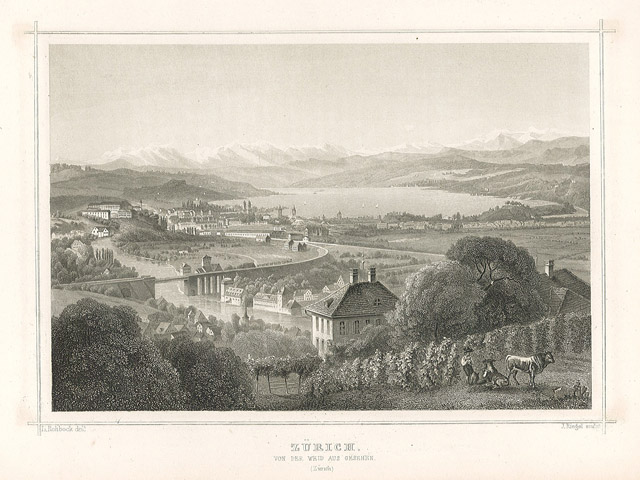 Zuricih von der weid aus Gesehen