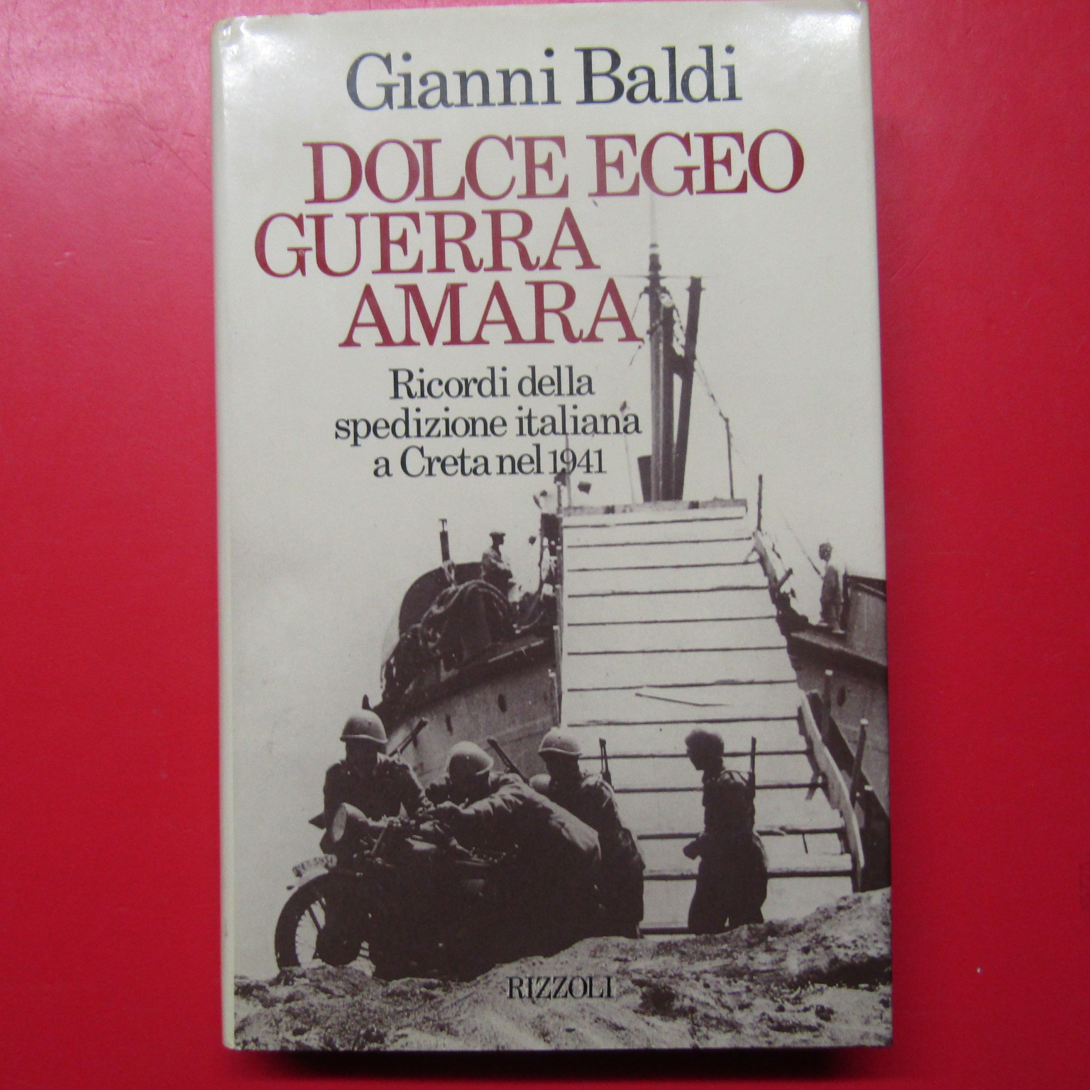 Dolce Egeo Guerra Amara