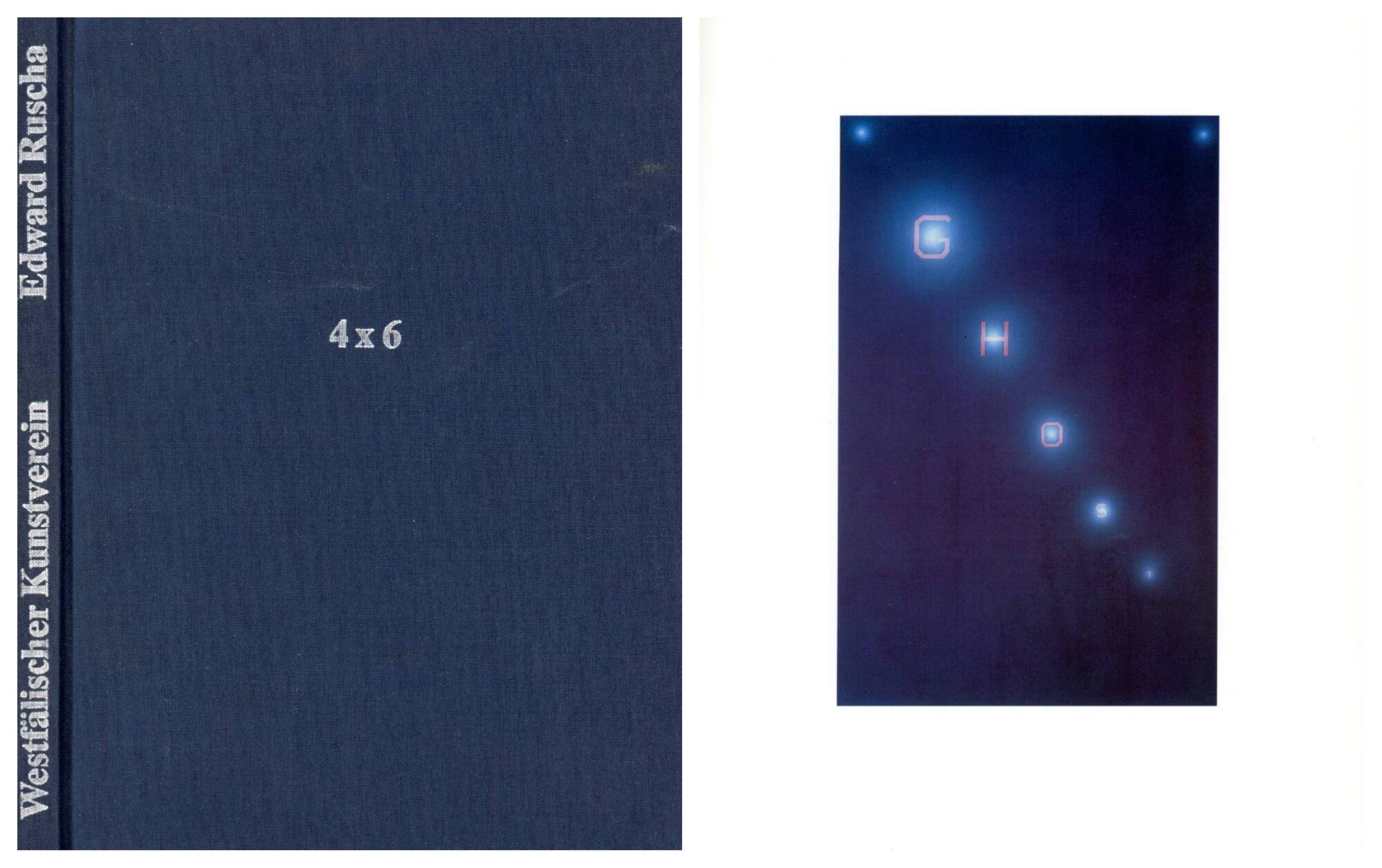 4x6 Zeichnungen von Edward Ruscha